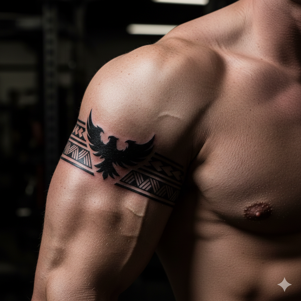 Silent Power – Semi‑Permanent Tattoo