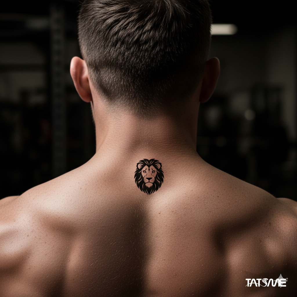 Lion Spirit – Semi‑Permanent Tattoo
