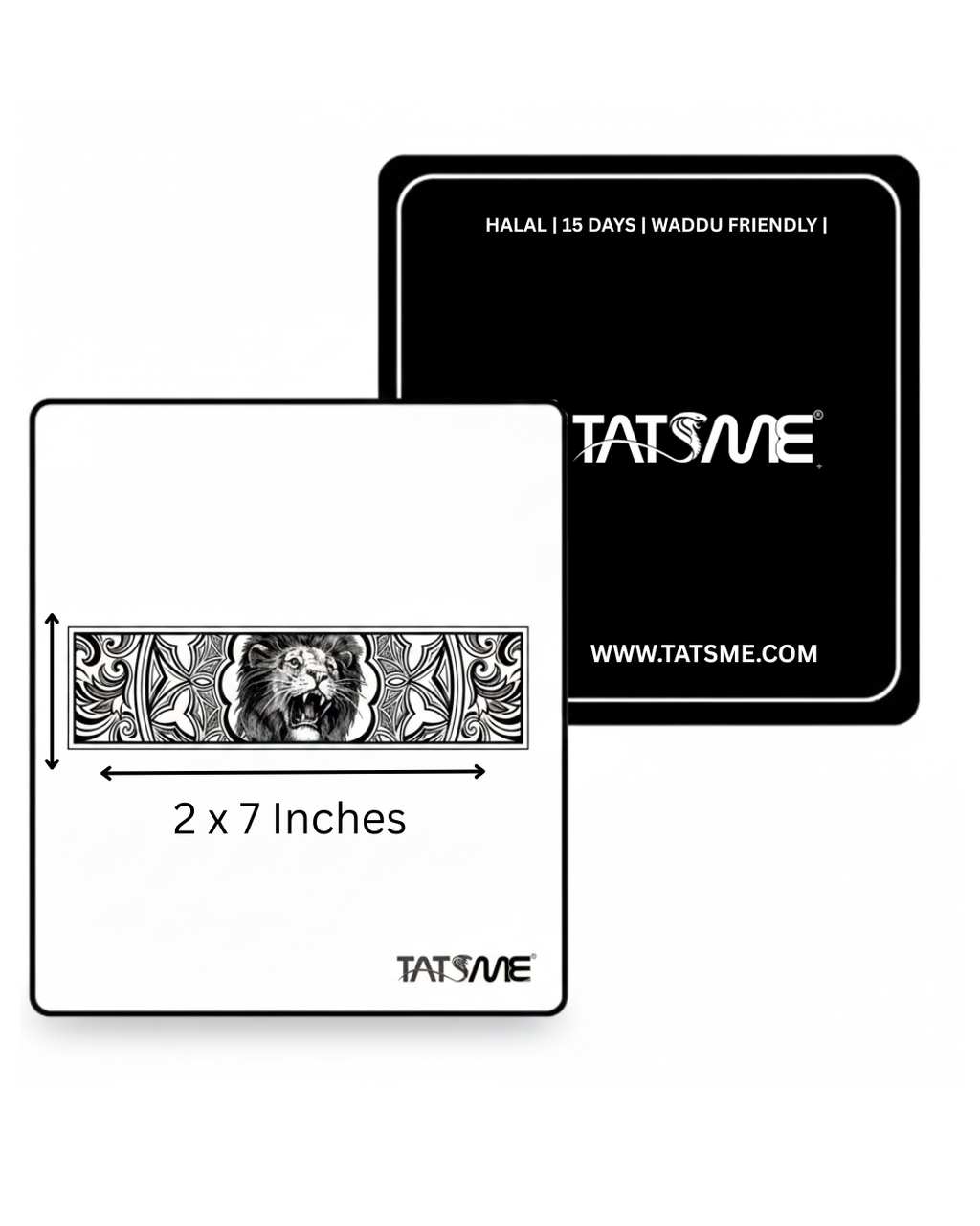 Royal Crest – Semi‑Permanent Tattoo