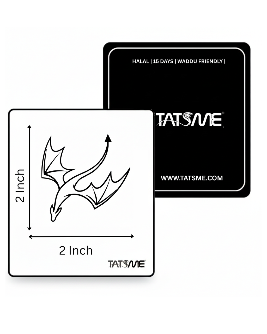 Shadow Drake – Semi‑Permanent Tattoo