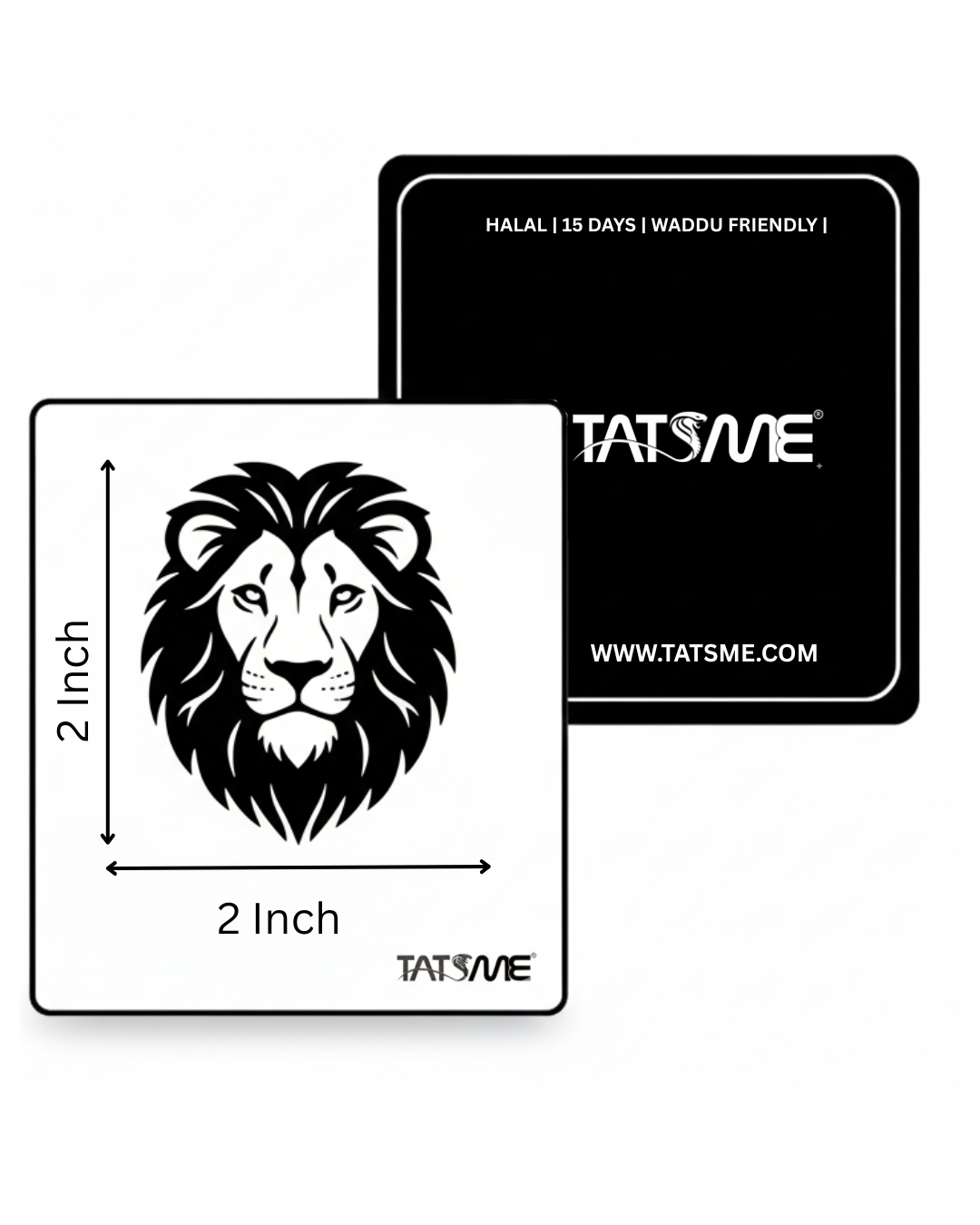 Lion Spirit – Semi‑Permanent Tattoo