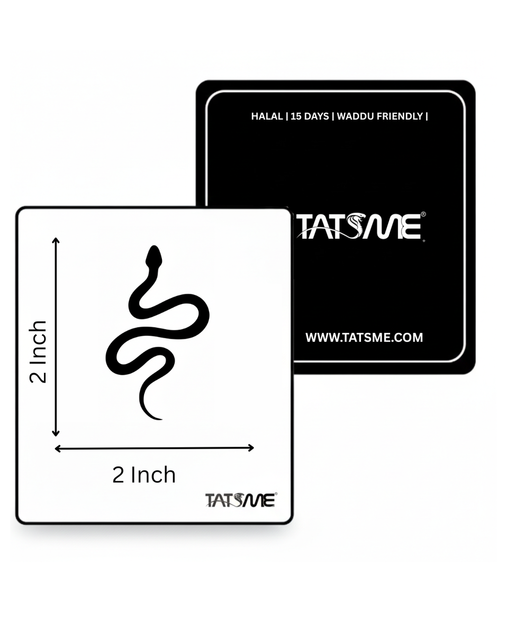 Mystic Snake – Semi‑Permanent Tattoo