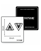 Triangle Union – Semi‑Permanent Tattoo