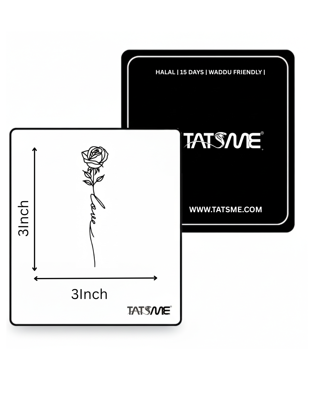 Eternal Rose – Semi‑Permanent Tattoo