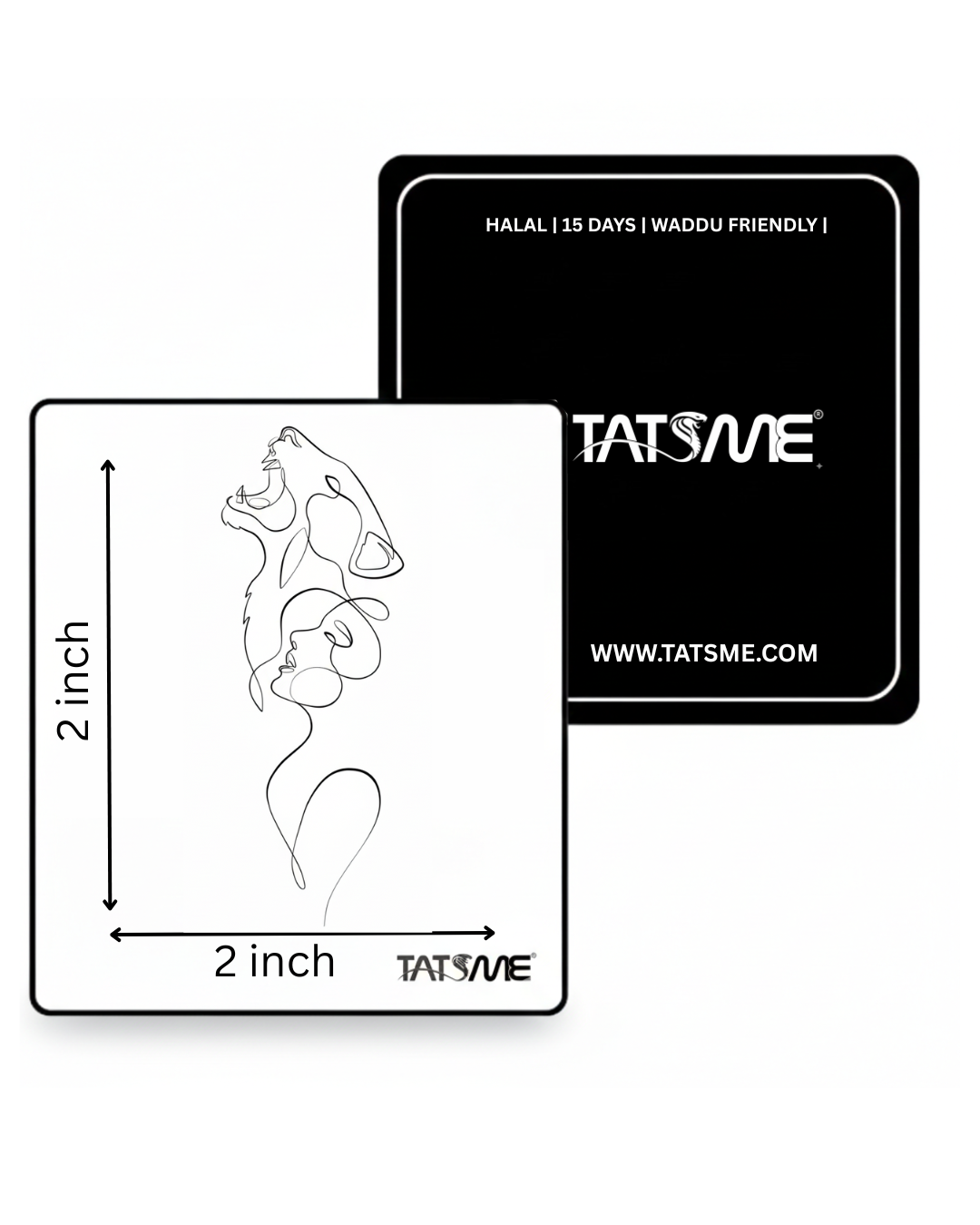 Abstract Soul – Semi‑Permanent Tattoo